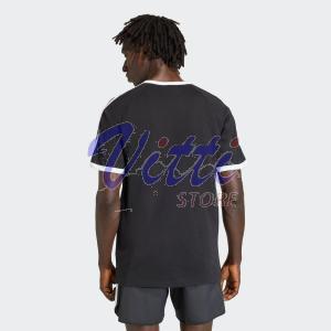  ADIDAS T-SHIRT 3 STRIPES MISURA M BLACK (UOMO)