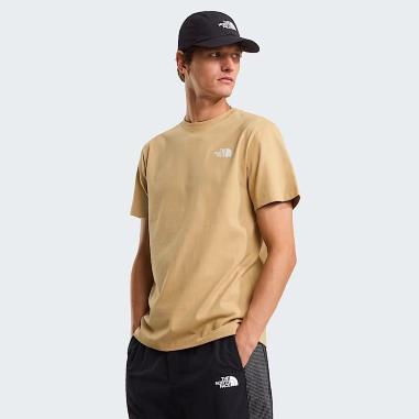 THE NORTH FACE T-SHIRT FACES L KHAKI STONE (UOMO)
