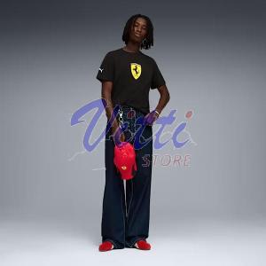 PUMA T-SHIRT FERRARI SHIELD MISURA M BLACK (UOMO)