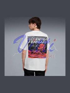 PUMA T-SHIRT FERRARI SPEED MISURA M WHITE (UOMO)