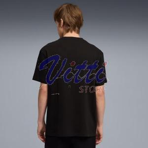 PUMA T-SHIRT GRAPHIC TEE MISURA M BLACK (UOMO)