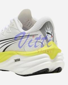 PUMA VELOCITY NITRO 4 MISURA 45 WHITE-LUX LIME (UOMO)