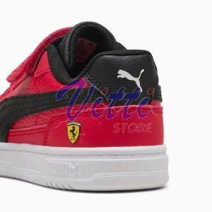 PUMA FERRARI CAVEN III MISURA 35 ROSSO CORSA-BLACK (BAMBINO)