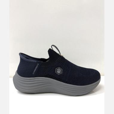 LUMBERJACK TALARA SLIP ON MISURA 43 NAVY BLUE-GRAY (UOMO)