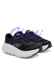 SKECHERS MAX CUSHIONING MISURA 36 BLACK-WHITE (DONNA)