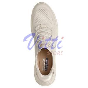SKECHERS BOBS SQUAD MISURA 40 OFF WHITE (DONNA)