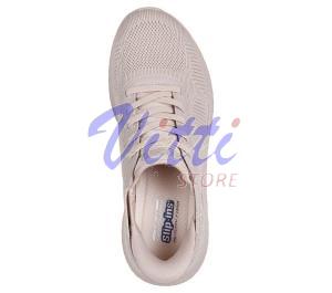 SKECHERS BOBS SQUAD MISURA 38 NATURAL (DONNA)