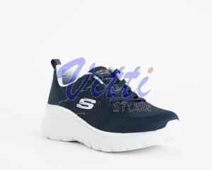 SKECHERS FASHION FIT 2.0 MISURA 37 NAVY-SILVER (DONNA)