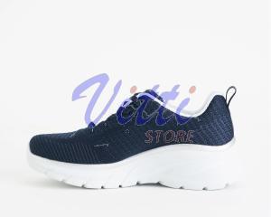 SKECHERS FASHION FIT 2.0 MISURA 37 NAVY-SILVER (DONNA)