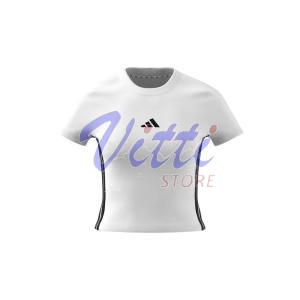 ADIDAS T-SHIRT 3S SJ BABY MISURA S WHITE-BLACK (DONNA)