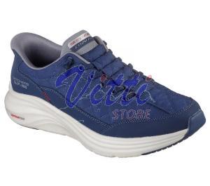 SKECHERS SLIP-INS CONTOUR FOAM MISURA 40 NAVY-GRAY (UOMO)