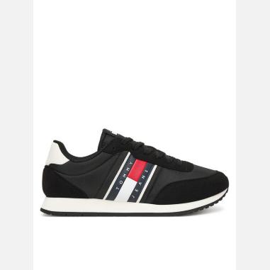 TOMMY HILFIGER CLASSIC RUNNER MISURA 40 BLACK (UOMO)