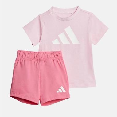 ADIDAS SET BL MISURA 3-4 ANNI PINK-WHITE (BAMBINI)