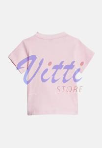 ADIDAS SET BL MISURA 2-3 ANNI PINK-WHITE (BAMBINI)