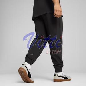 PUMA ESS LOGO PANTS MISURA L BLACK (UOMO)