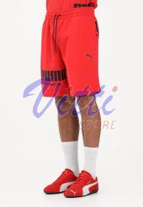 PUMA SPORT GRAPHIC SHORTS MISURA L RED (UOMO)