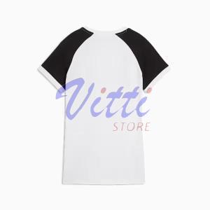 PUMA SPORT RINGER T-SHIRT MISURA L WHITE (DONNA)