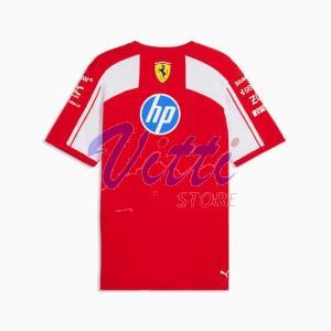 PUMA FERRARI T-SHIRT SF REPLICA MISURA 13-14 RED (BAMBINO)