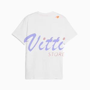PUMA MCLAREN T-SHIRT NORRIS MISURA L WHITE (UOMO)