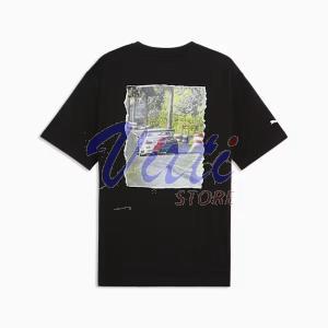 PUMA BMW T-SHIRT MMS SPORTSWEAR MISURA S BLACK (UOMO)