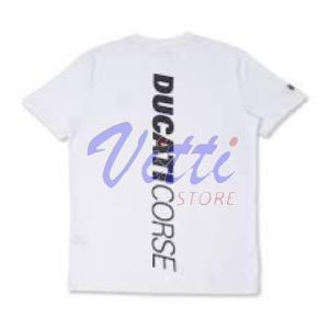 DUCATI T-SHIRT OUTRACE MISURA XXL WHITE (UOMO)