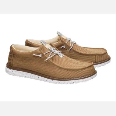HEY DUDE WALLY MESH MISURA 40 MALT BROWN-MULTI (UOMO)
