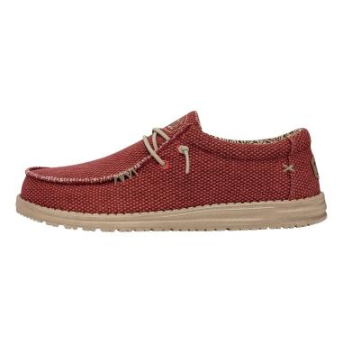 HEY DUDE WALLY BRAIDED MISURA 40 POMPEIAN RED (UOMO)