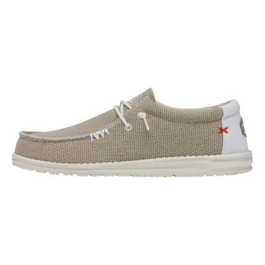HEY DUDE WALLY BRAIDED MISURA 40 OFF WHITE (UOMO)