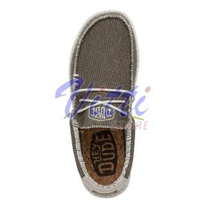 HEY DUDE WALLY BRAIDED MISURA 40 OFF WHITE (UOMO)