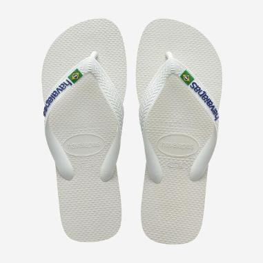 HAVAIANAS BRASIL LOGO MISURA 43-44 WHITE (ACCESSORI)
