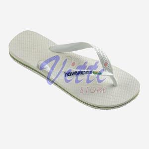 HAVAIANAS BRASIL LOGO MISURA 41-42 WHITE (ACCESSORI)