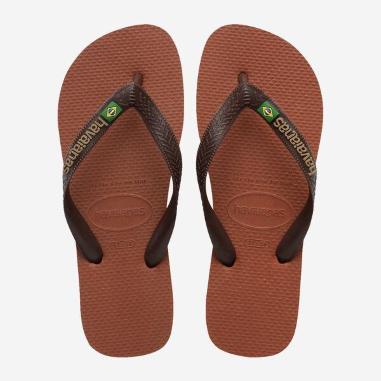 HAVAIANAS BRASIL LOGO MISURA 43-44 RUST-COFFEE (ACCESSORI)