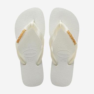 HAVAIANAS LOGO METALLIC MISURA 37-38 WHITE (ACCESSORI)