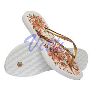 HAVAIANAS SLIM ORGAINC MISURA 37-38 WHITE-GOLDEN (ACCESSORI)