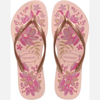 HAVAIANAS SLIM ORGAINC MISURA 37-38 PINK-GOLD (ACCESSORI)