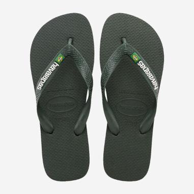 HAVAIANAS BRASIL LOGO MISURA 45-46 GREEN OLIVE (ACCESSORI)