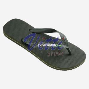 HAVAIANAS BRASIL LOGO MISURA 47-48 GREEN OLIVE (ACCESSORI)