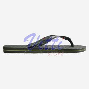 HAVAIANAS BRASIL LOGO MISURA 47-48 GREEN OLIVE (ACCESSORI)