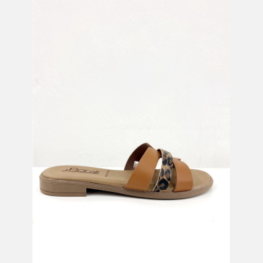 FLORALI POE164 MISURA 35 CUOIO-CUOIO (DONNA)