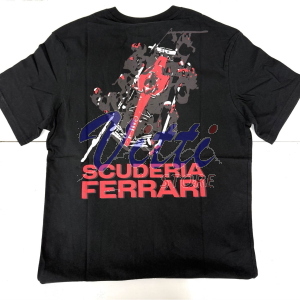 PUMA T-SHIRT FERRARI CAR GRAPHIC MISURA L BLACK (UOMO)