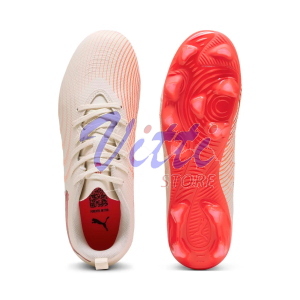 PUMA FUTURE 9 PLAY MISURA 35 SUGARED ALMOND-WHITE-RED (BAMBINI)