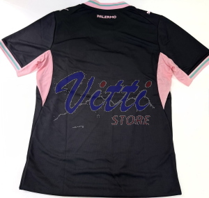 PUMA PALERMO T-SHIRT THIRD MISURA XL DARK GREY-PEARL PINK (UOMO)