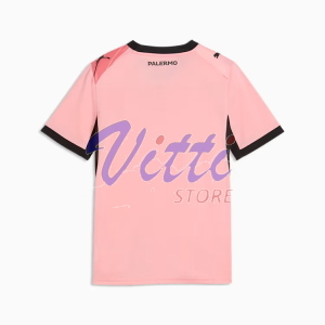 PUMA PALERMO T-SHIRT HOME MISURA 5-6 ANNI PINK-BLACK (BAMBINI)