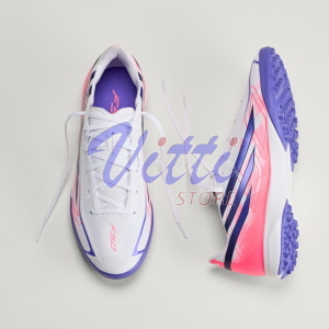 ADIDAS F50 HYPER TF MISURA 44 WHITE-PURPLE-SOLAR TURBO (UOMO)