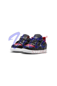 NIKE JORDAN COURT MISURA 27 BLACK-WHITE-RED (BAMBINI)