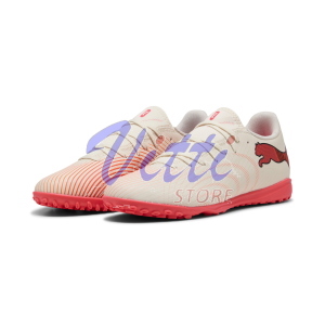 PUMA FUTURE 9 PLAY TT MISURA 47 SUGARED ALMOND-WHITE-RED (UOMO)