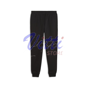 PUMA PANTS ESS TAPE FL MISURA M BLACK (UOMO)