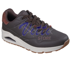 SKECHERS UNO MISURA 40 CHOCOLATE (UOMO)