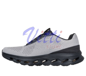 SKECHERS GO WALK GLIDE STEP MISURA 40 GRAY-BLACK (UOMO)