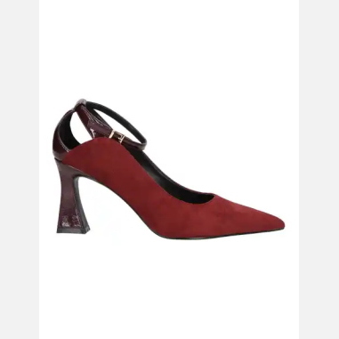 ENZA MARCHESE DECOLLETE MISURA 36 BURGUNDY (DONNA)